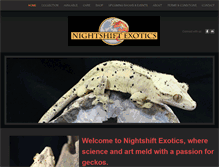 Tablet Screenshot of nightshiftexotics.com